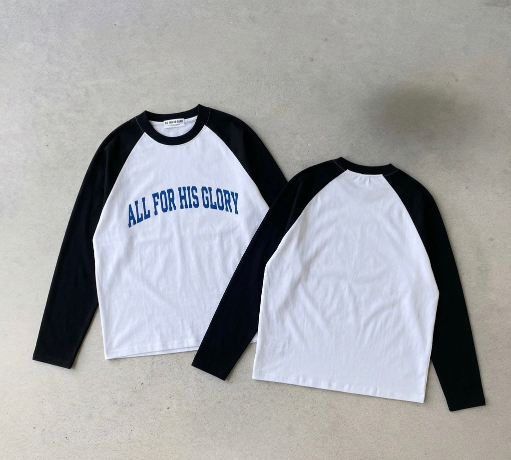 ALL FOR HIS GLORY-LONG SLEEVE TEE