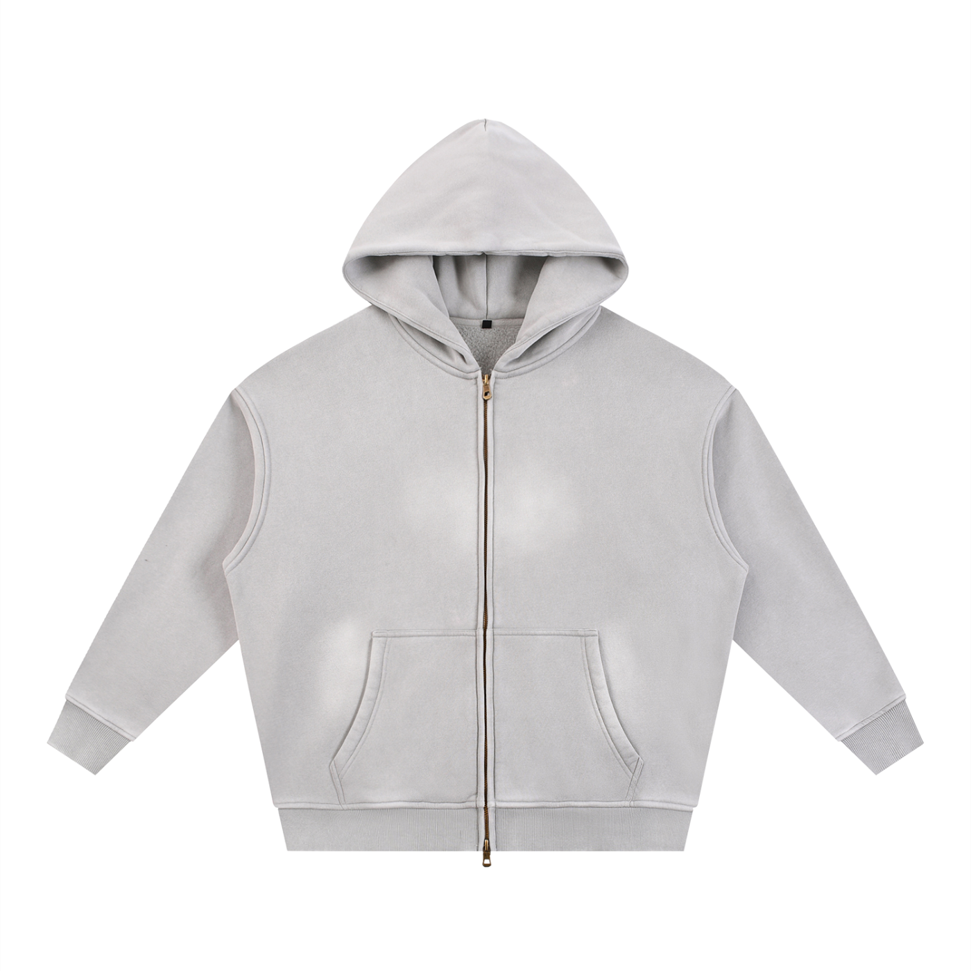 ALL FOR HIS GLORY- SUNFADE ZIPPER BOXY FLEECE