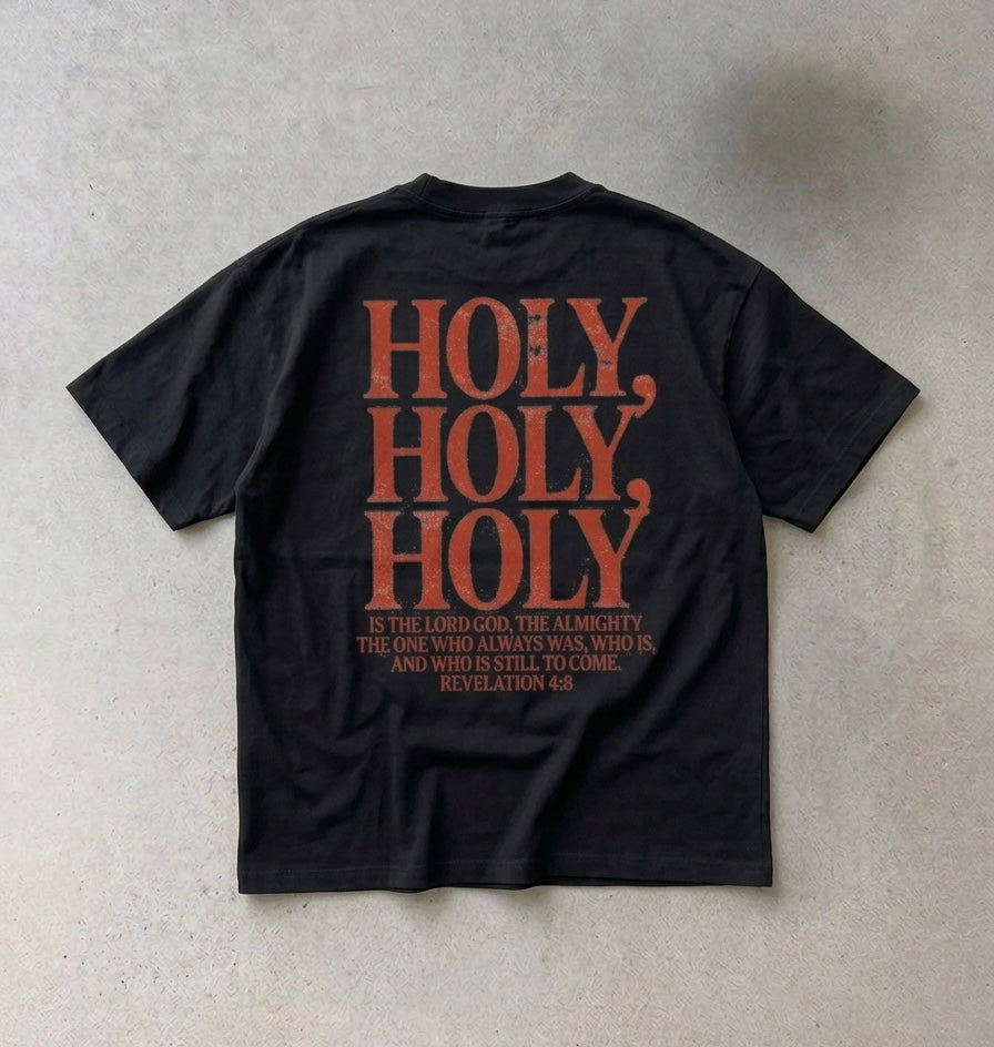 REVELATION 4:8-HEAVY BOXY TEE