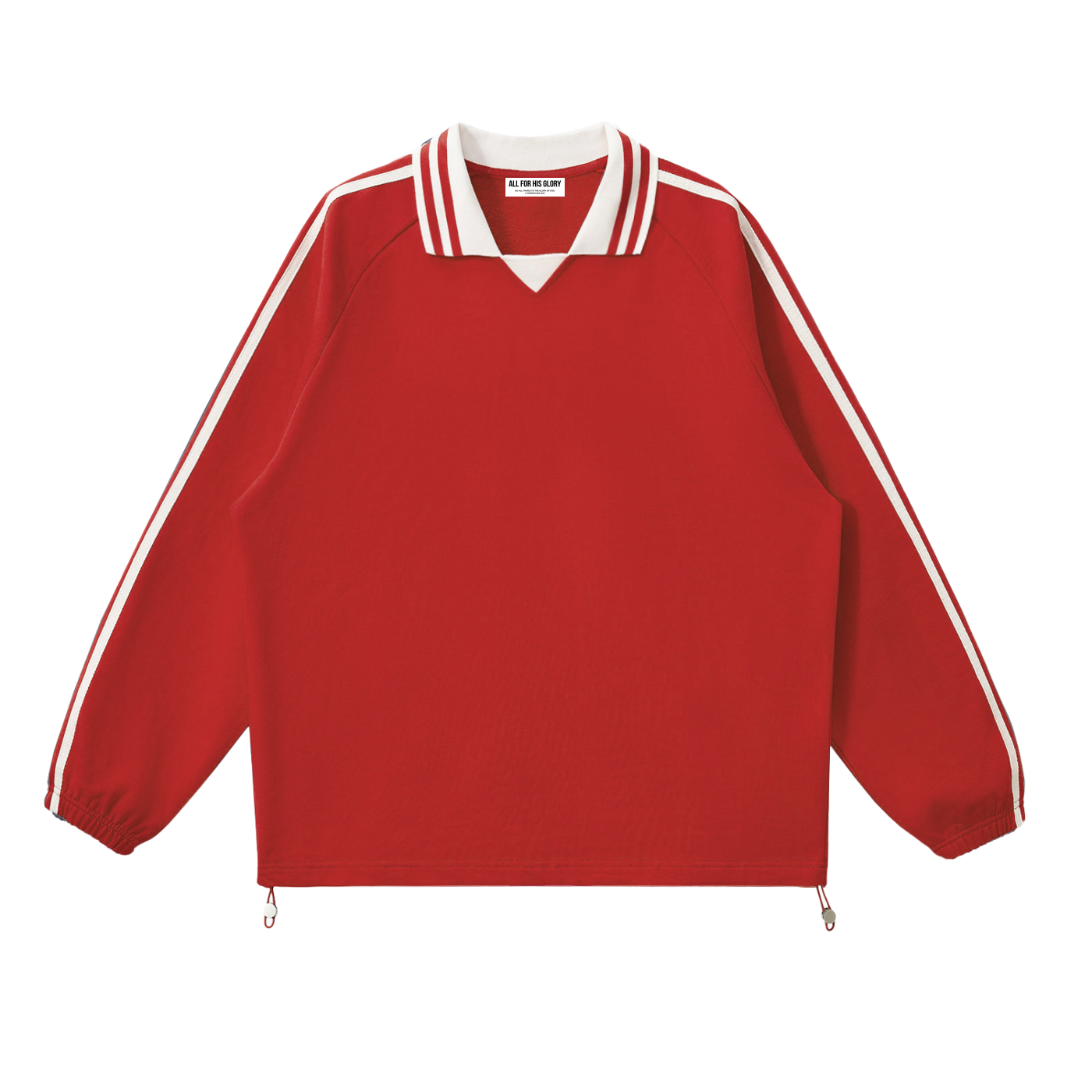 ALL FOR HIS GLORY-COLLAR SWEATSHIRT