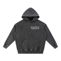 ALL FOR HIS GLORY WHITE-SNOW WASH OVERSIZED HOODIE