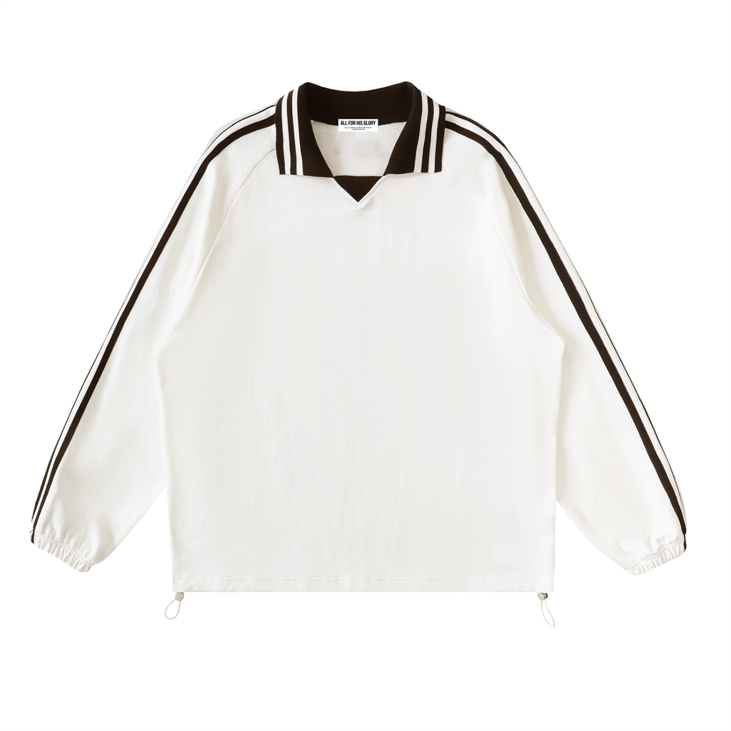 ALL FOR HIS GLORY-COLLAR SWEATSHIRT