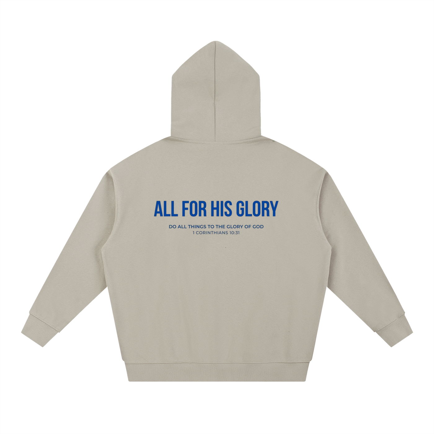 ALL FOR HIS GLORY-HEAVYWEIGHT HOODIE