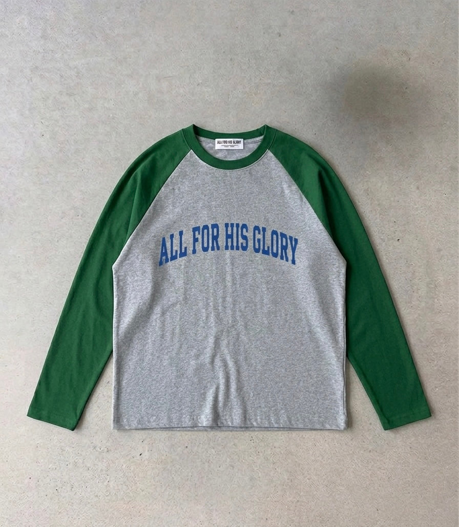 ALL FOR HIS GLORY-LONG SLEEVE TEE