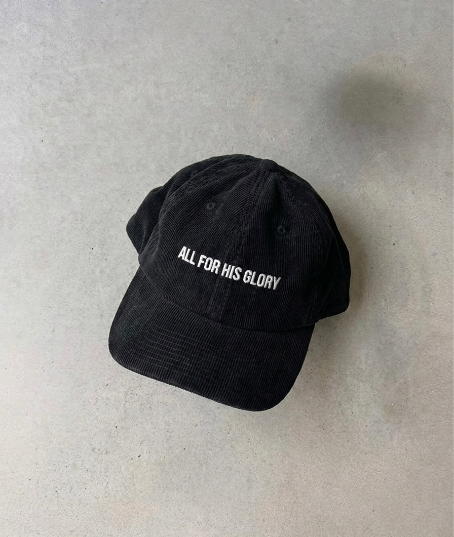 ALL FOR HIS GLORY-EMBROIDED MANCHESTER CAP
