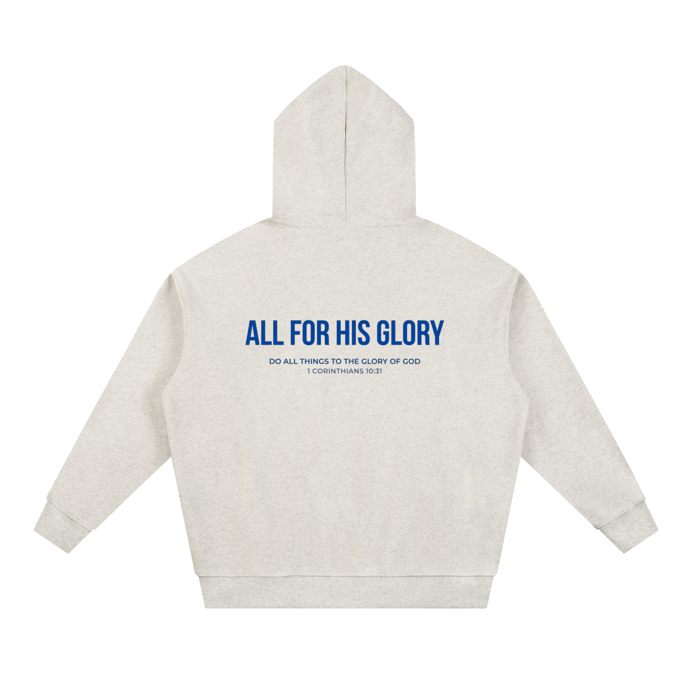 ALL FOR HIS GLORY-HEAVYWEIGHT HOODIE