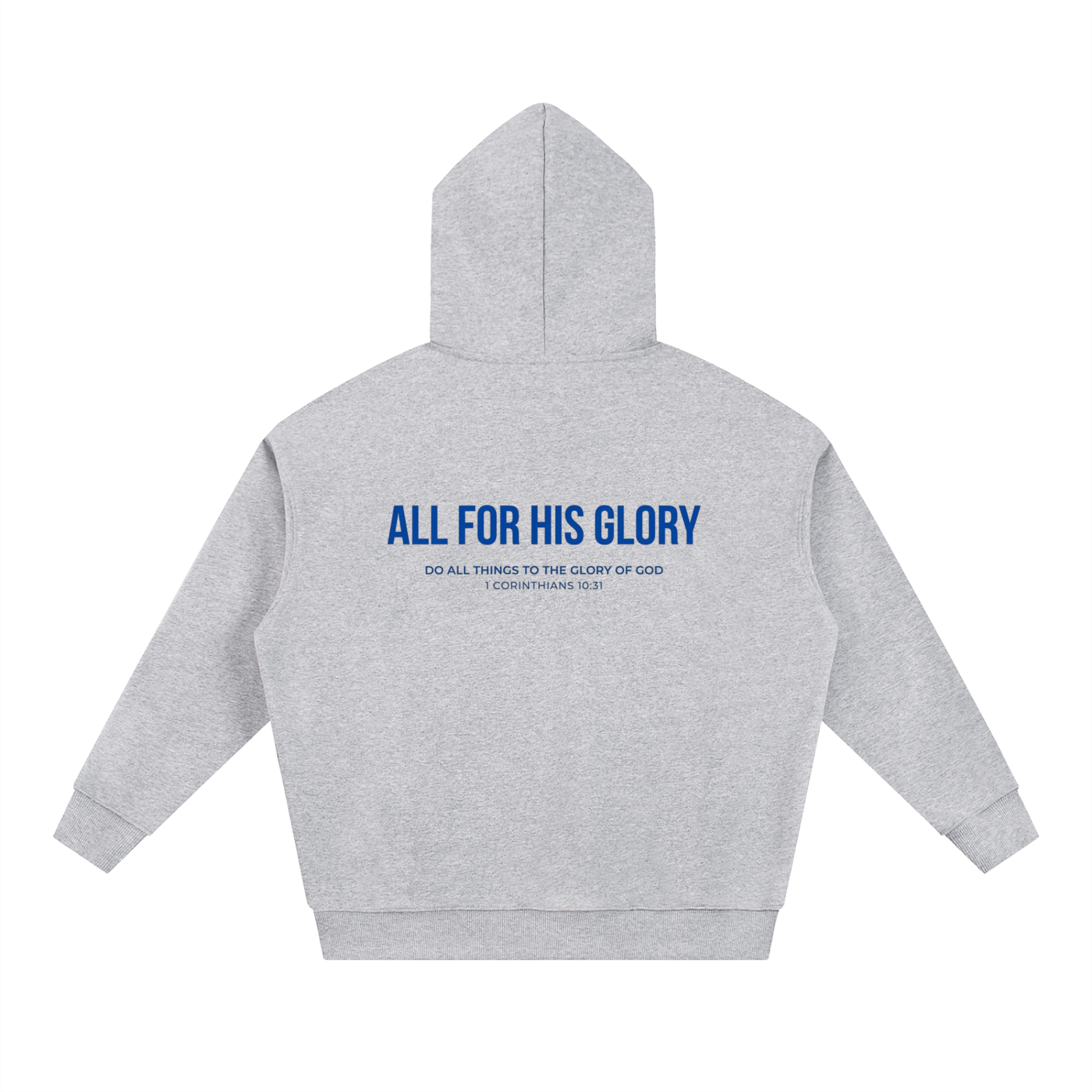 ALL FOR HIS GLORY-HEAVYWEIGHT HOODIE