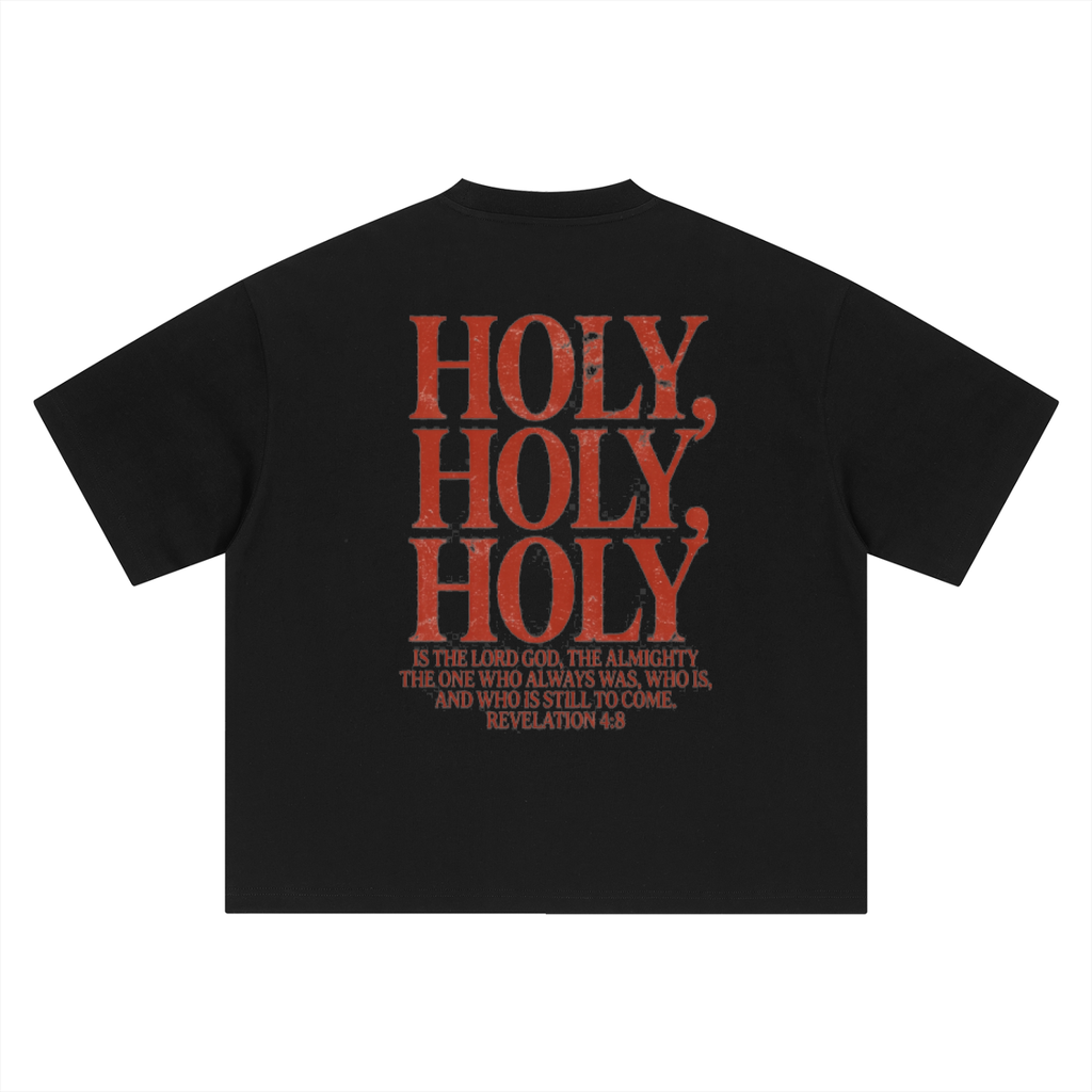REVELATION 4:8-HEAVY BOXY TEE