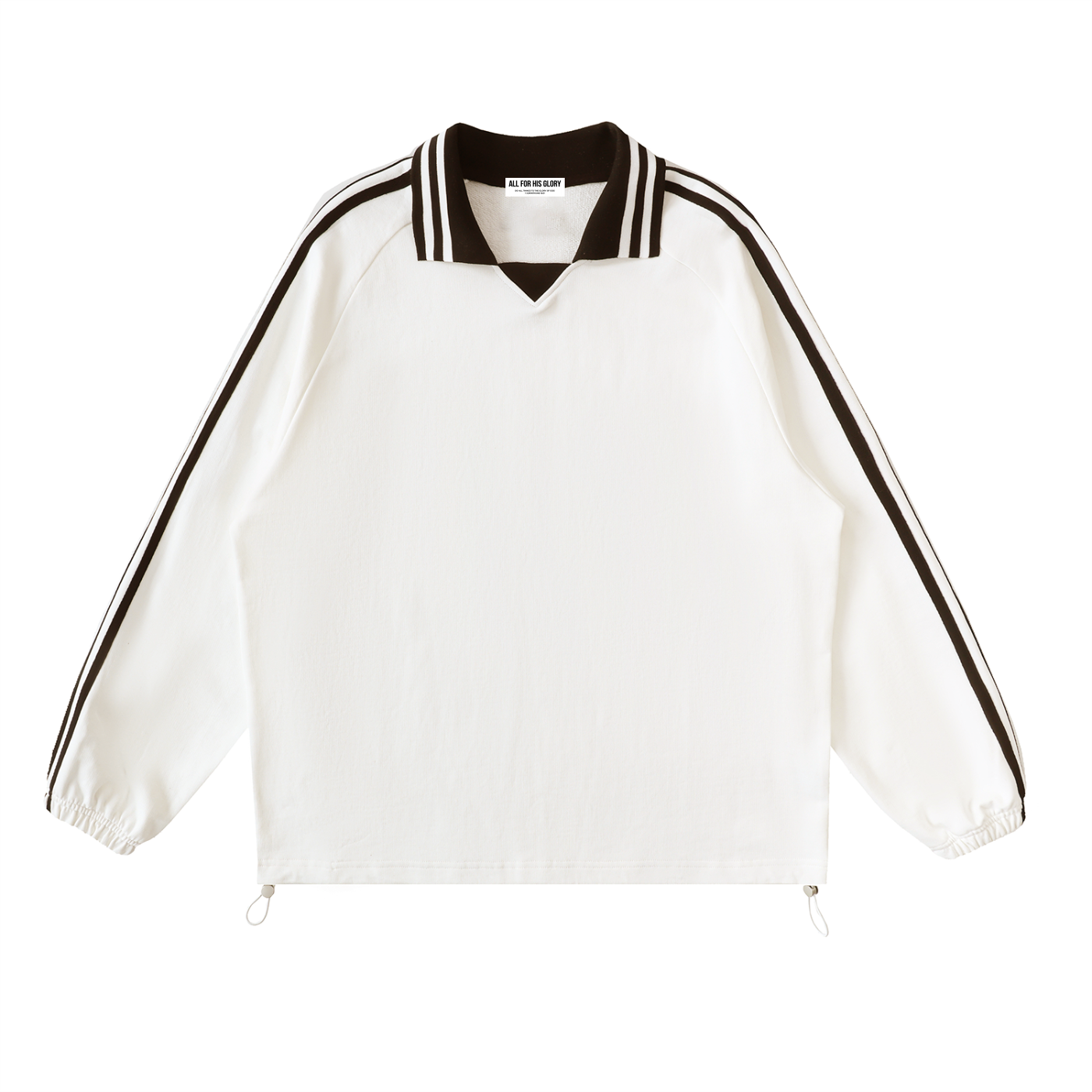 ALL FOR HIS GLORY-COLLAR SWEATSHIRT