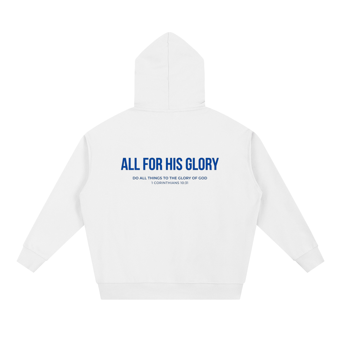 ALL FOR HIS GLORY-HEAVYWEIGHT HOODIE