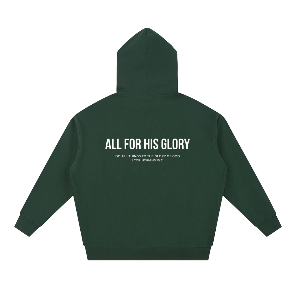 ALL FOR HIS GLORY-HEAVYWEIGHT HOODIE