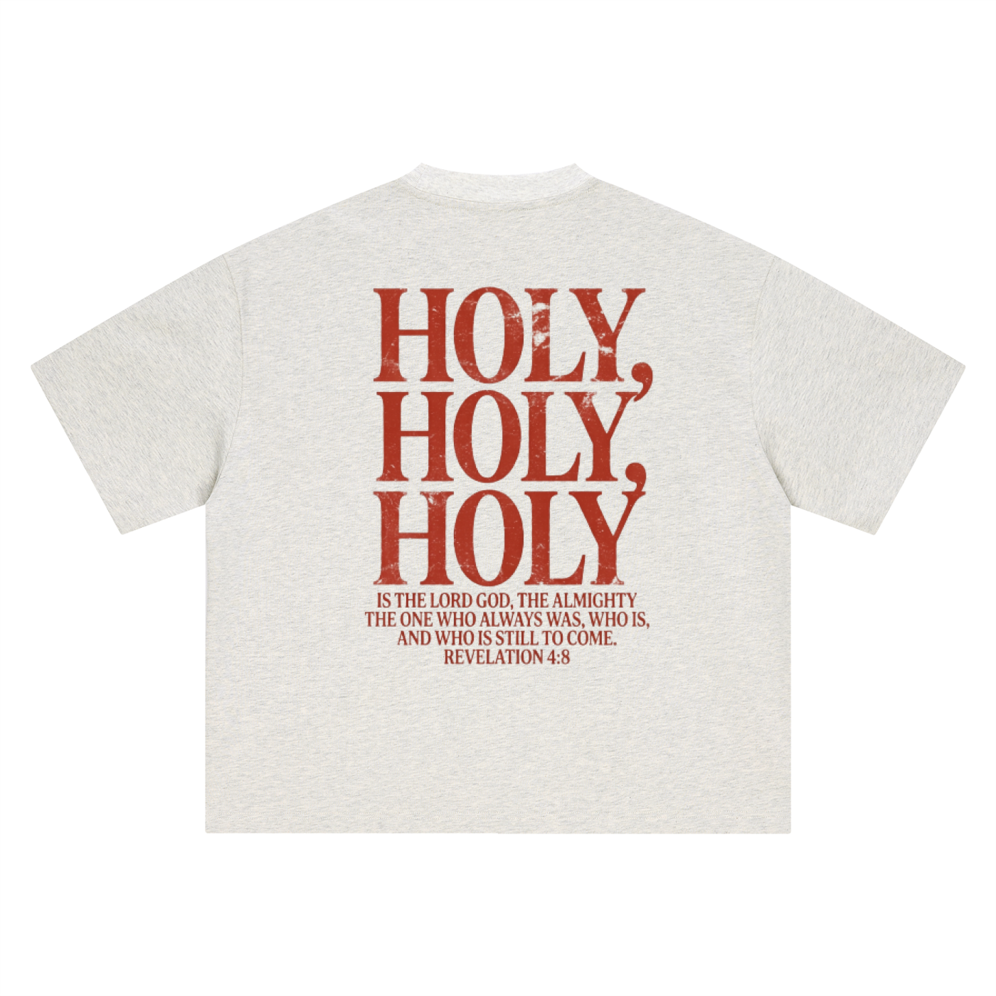 REVELATION 4:8-HEAVY BOXY TEE