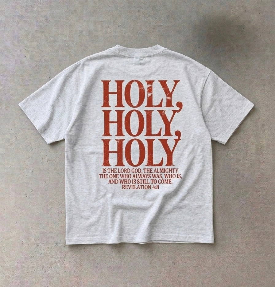REVELATION 4:8-HEAVY BOXY TEE