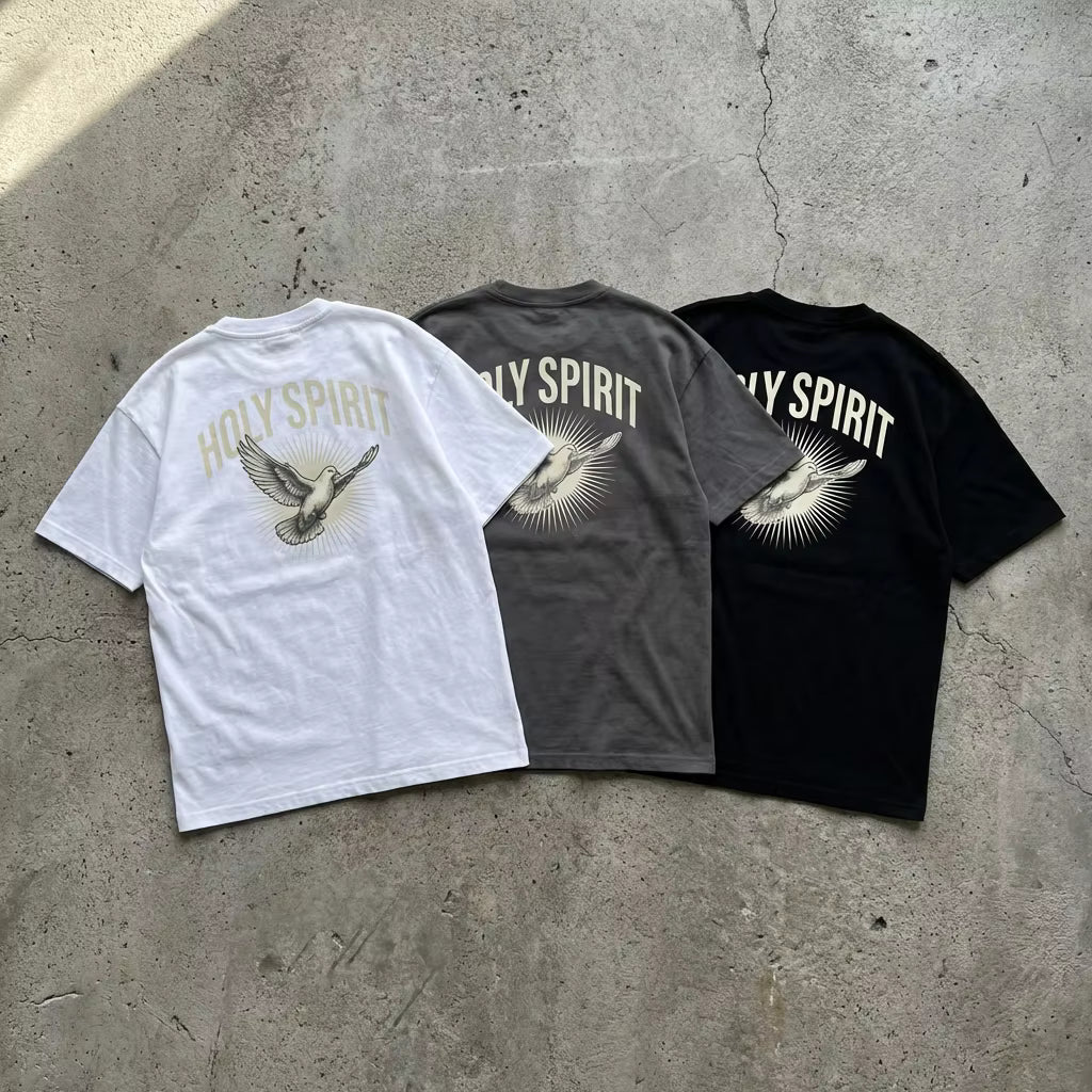 HOLY SPIRIT-OVERSIZED BOXY TEE