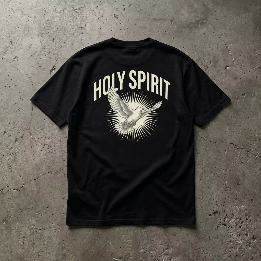 HOLY SPIRIT-OVERSIZED BOXY TEE