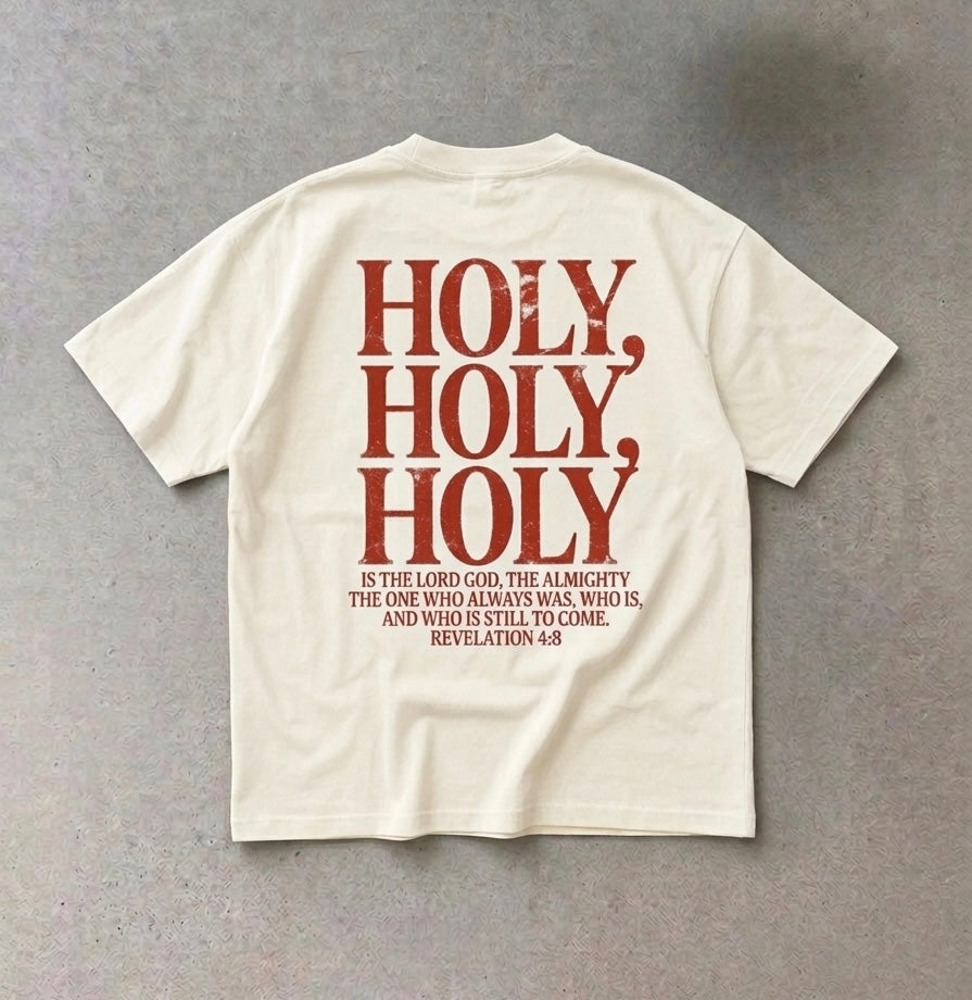 REVELATION 4:8-HEAVY BOXY TEE