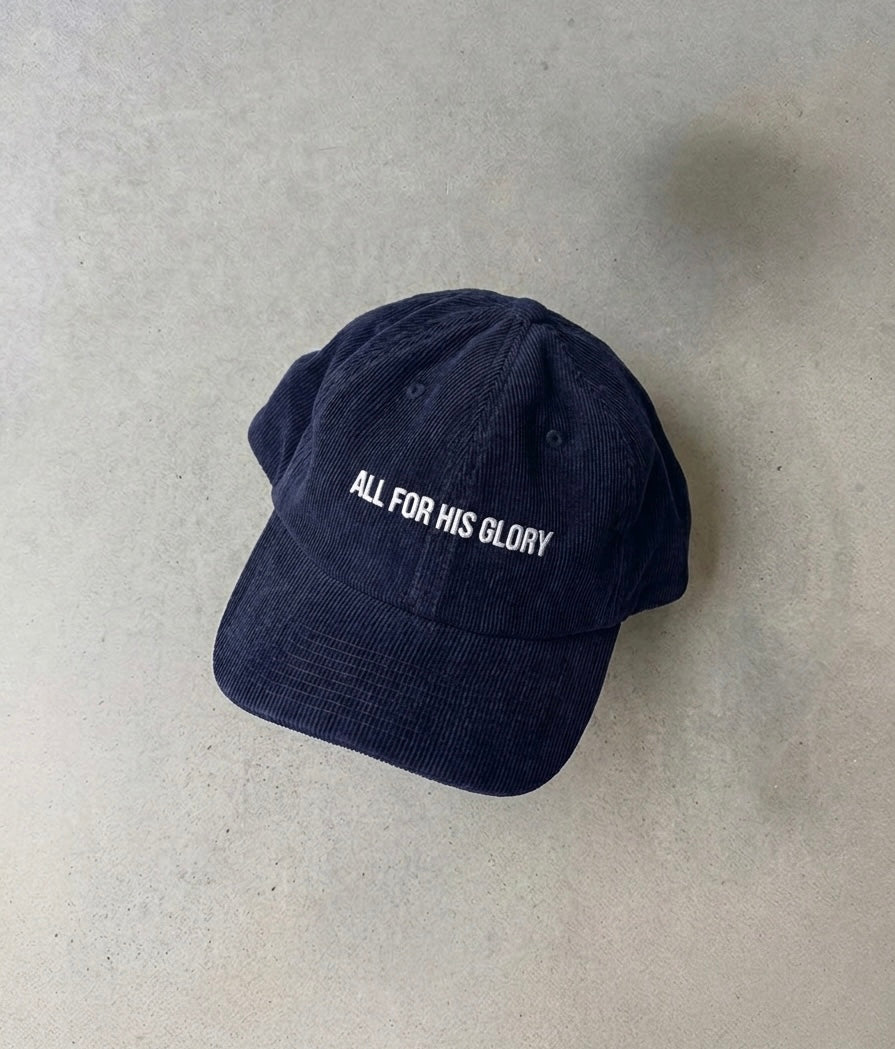 ALL FOR HIS GLORY-EMBROIDED MANCHESTER CAP