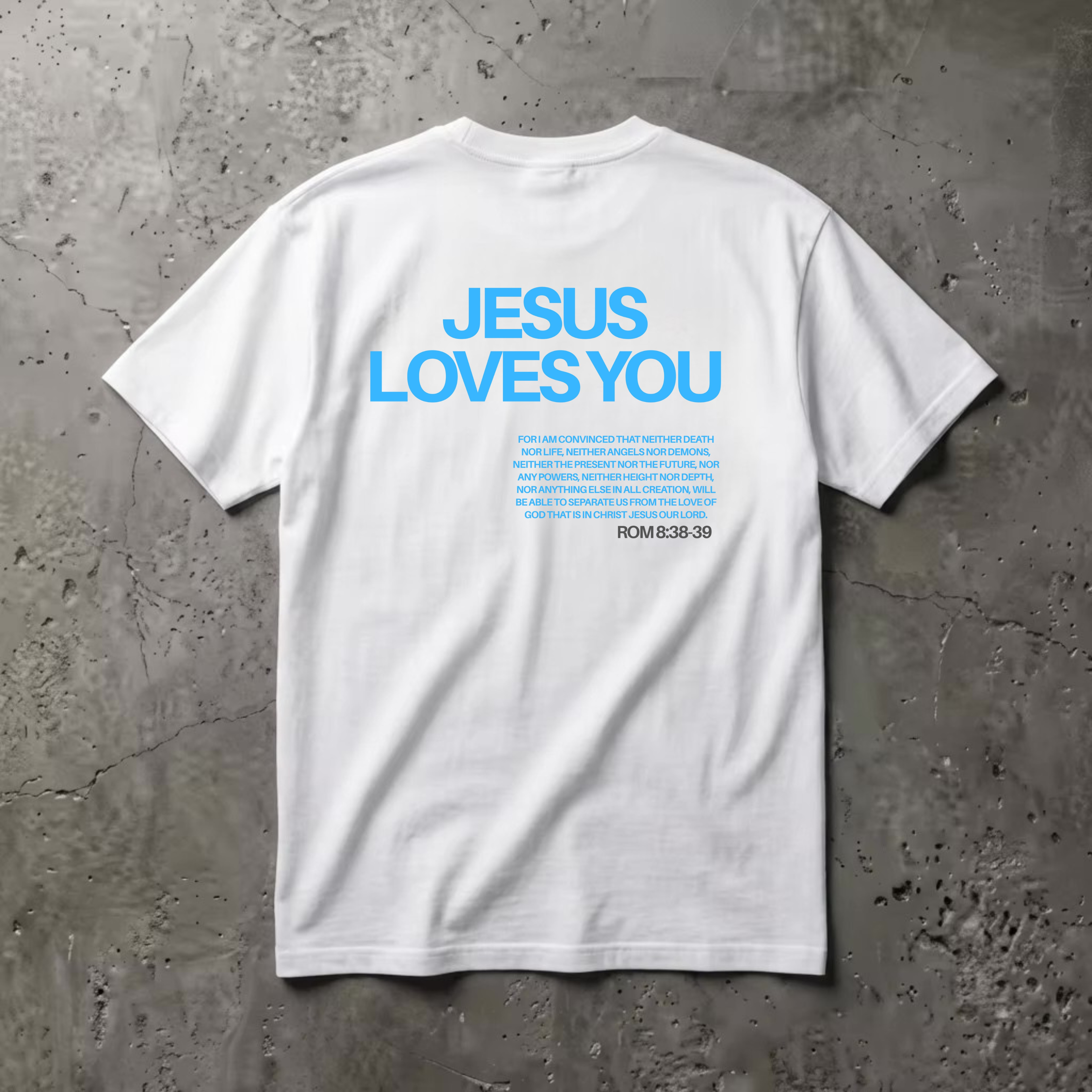 JESUS LOVES YOU-OVERSIZED BOXY TEE