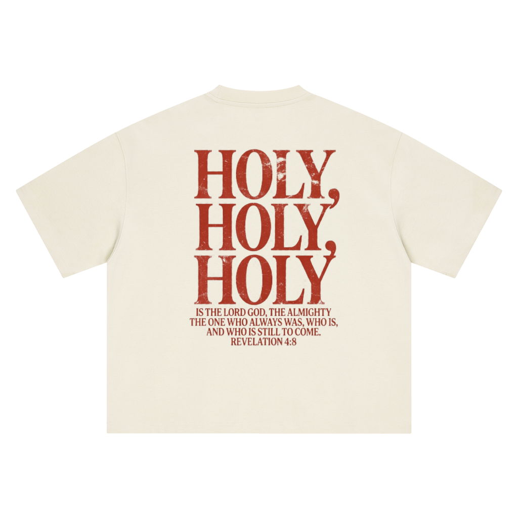 REVELATION 4:8-HEAVY BOXY TEE