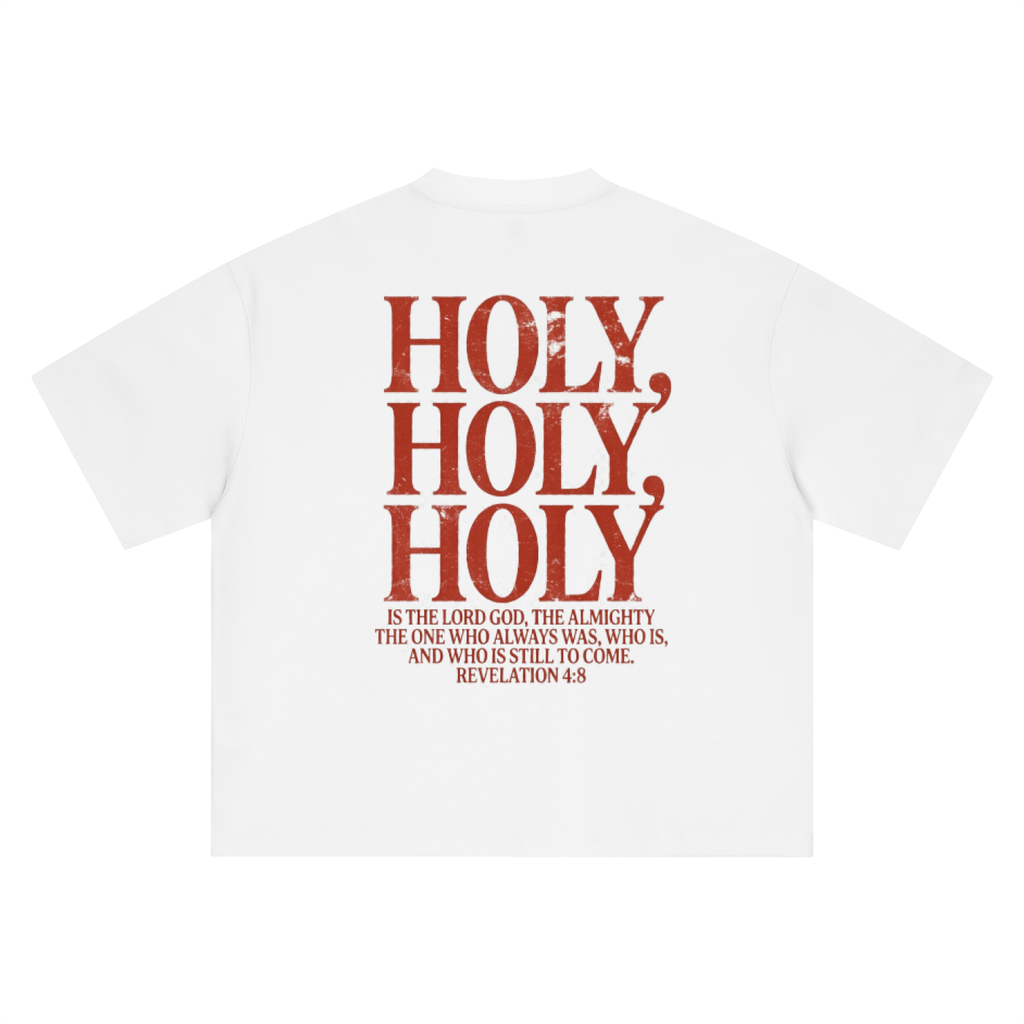 REVELATION 4:8-HEAVY BOXY TEE