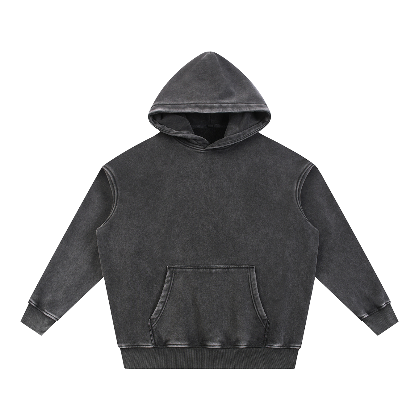ALL FOR HIS GLORY WHITE-SNOW WASH HOODIE