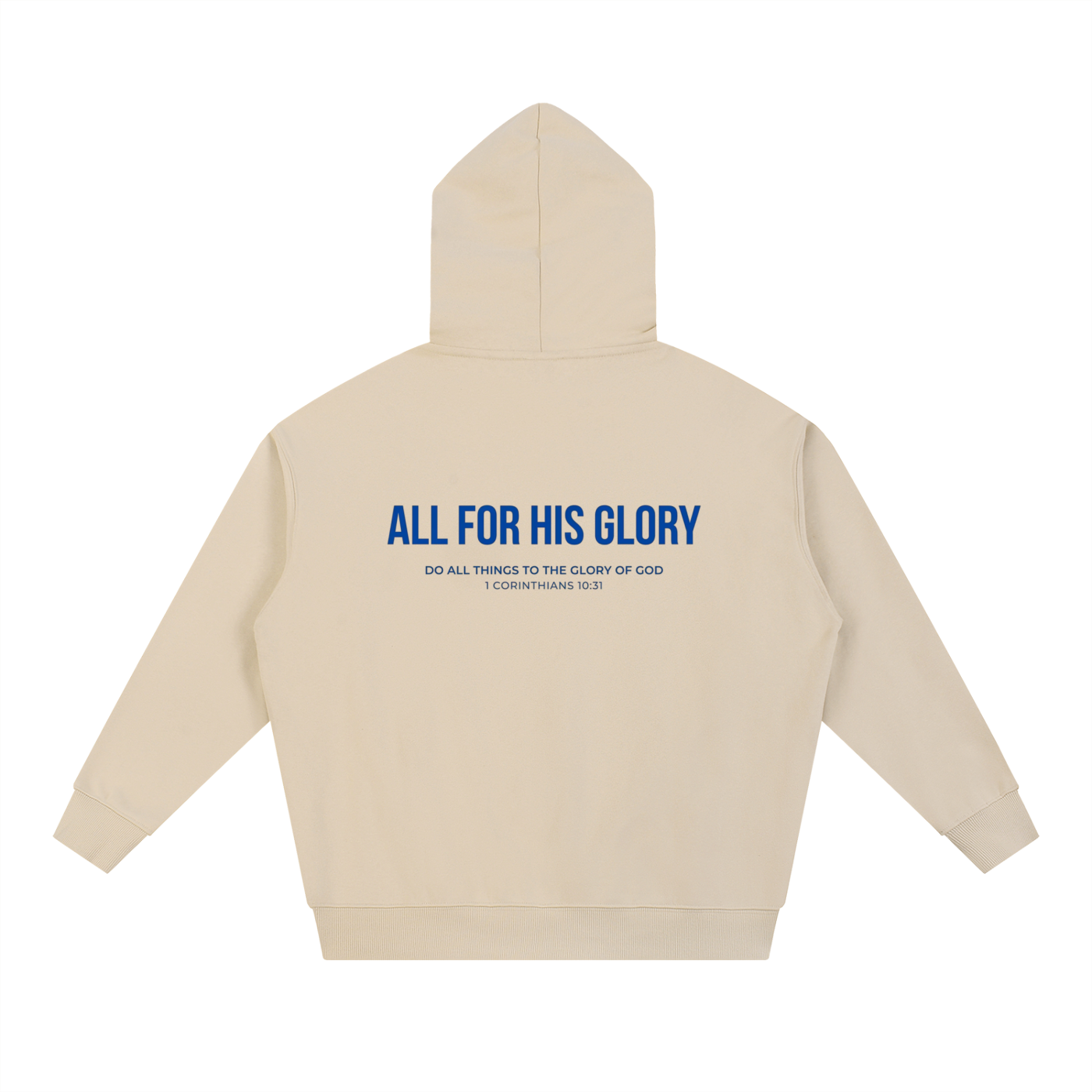 ALL FOR HIS GLORY-HEAVYWEIGHT HOODIE