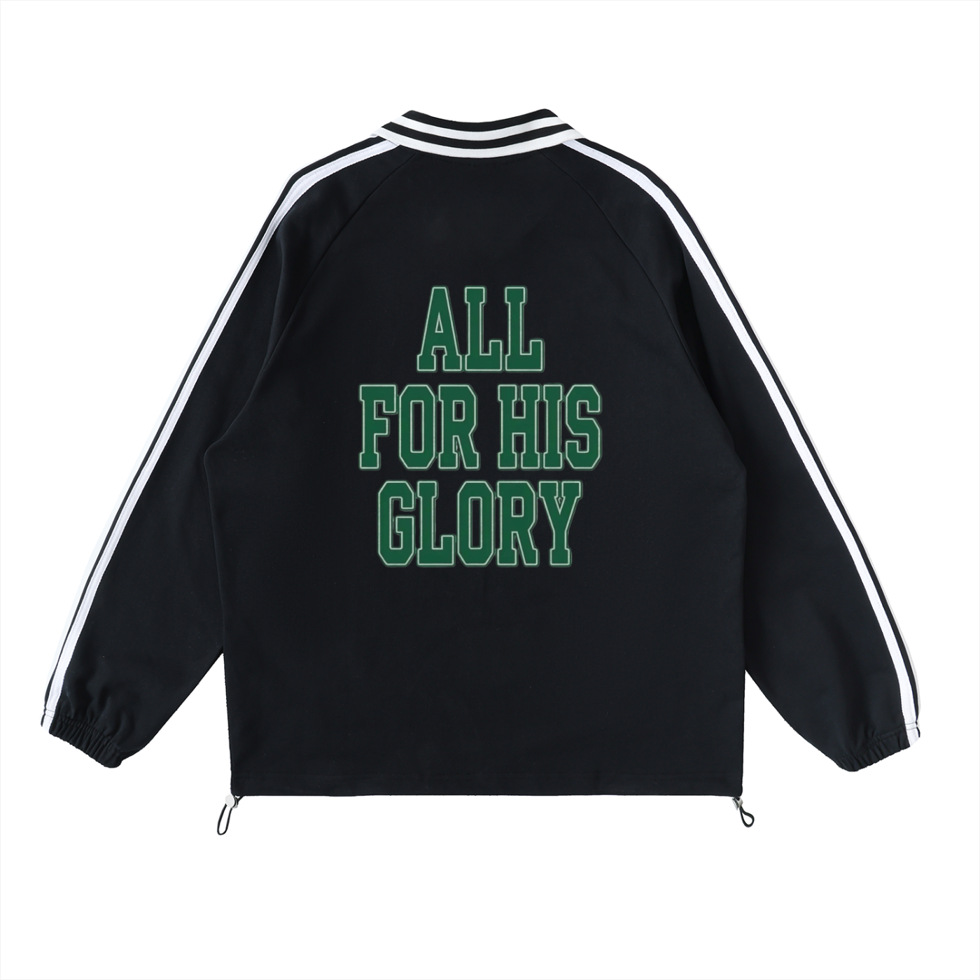 ALL FOR HIS GLORY-COLLAR SWEATSHIRT